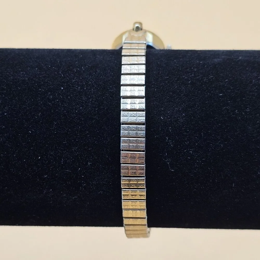 Vintage Signal Ladies Cocktail Watch On 1/30 10k RGP Stretch Band